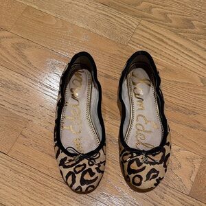 Sam Edelman Animal Print Flats